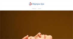 Desktop Screenshot of olympusspa.com